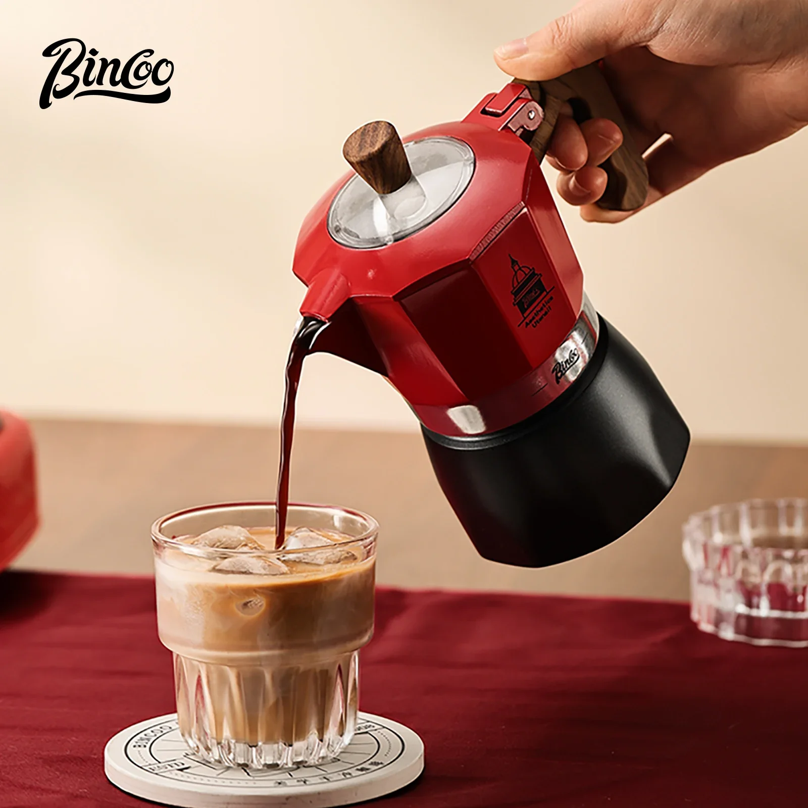 Bincoo Double Valve café Moka  - Coffee Equipment Brands avis et prix