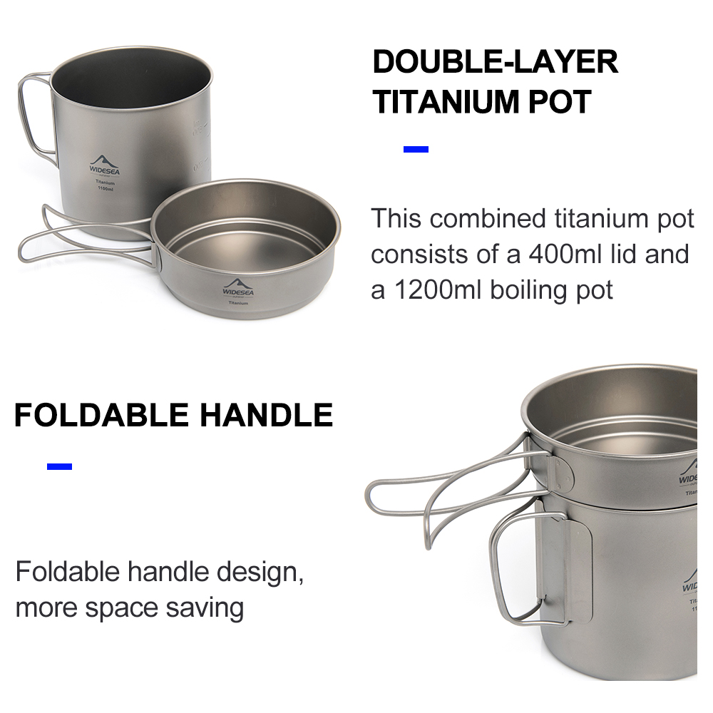 Widesea – pot de camping ultra - Outdoor Coffee Equipment avis et prix