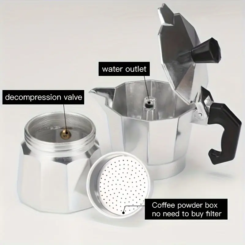 Cafetière Moka Classique en Al - Outdoor Coffee Equipment avis et prix