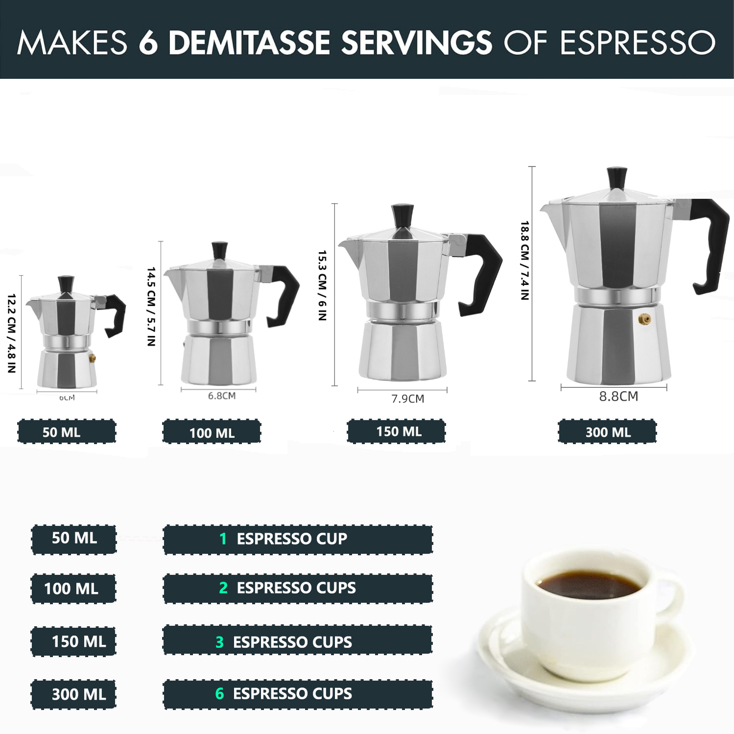 Cafetière Moka Classique en Al - Outdoor Coffee Equipment avis et prix