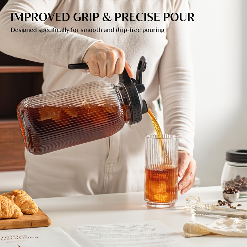 Lot de 2 Pichets en Verre Gran - Bean Hopper Lid avis et prix