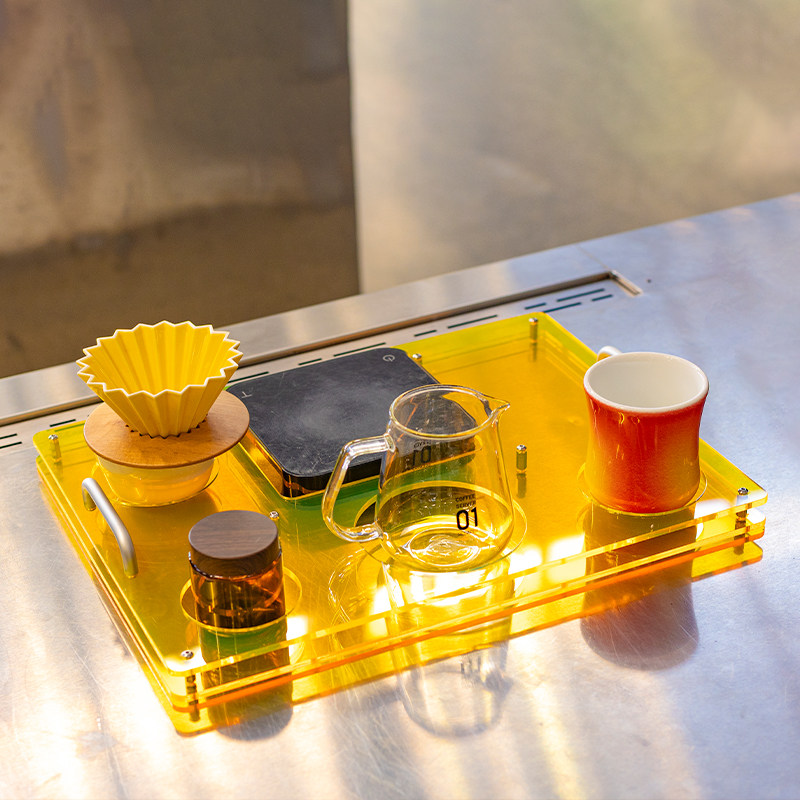 Plateau à café en acrylique, u - Coffee Equipment Tray avis et prix