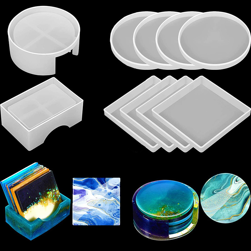 Moule rond et carré en Silicon - Coffee Equipment Tray avis et prix
